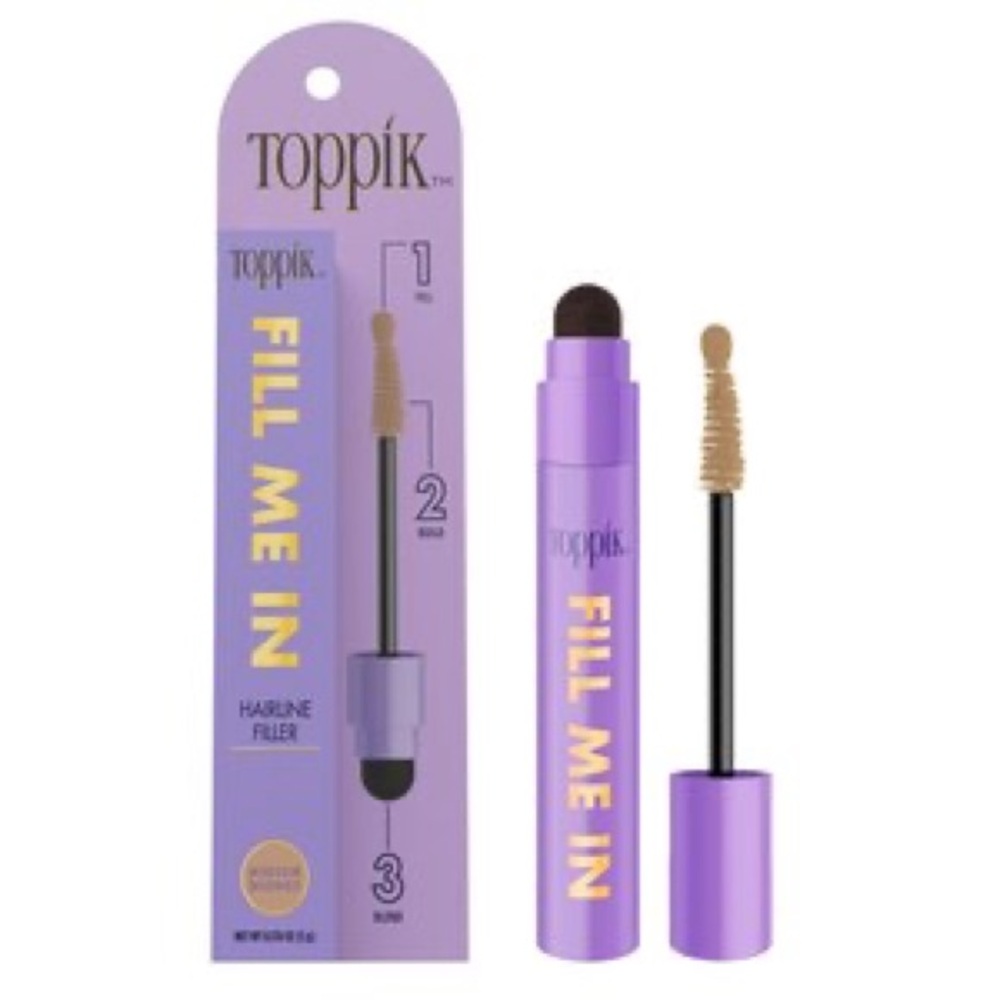 ⚜️Toppix Fill Me In Hairline Filler Medium Blonde! NWT!